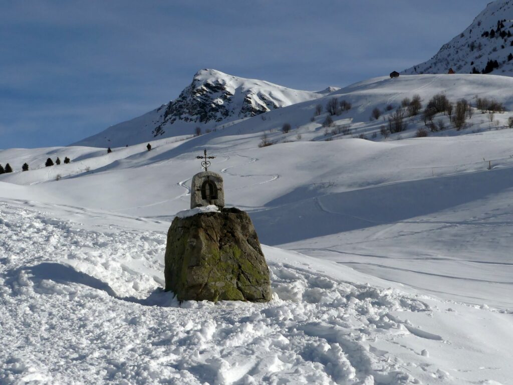 Raquettes en Beaufortain :  Le Grand Crétet