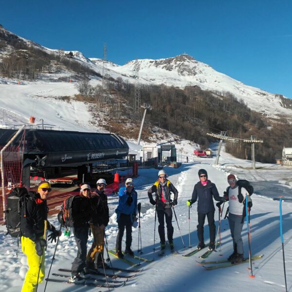 Club Alpin Ouest lyonnais-ski de Randonnée-1er weekend -Arrivée aux menuires-nov 2024