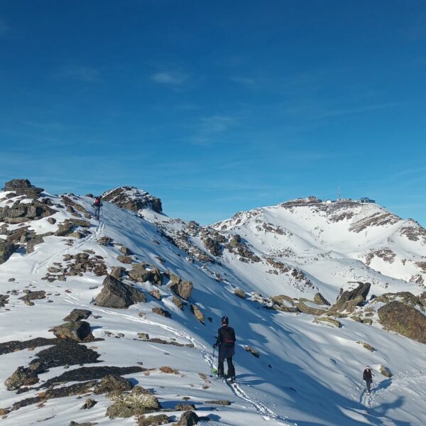 Club Alpin Ouest lyonnais-ski de Randonnée-1er weekend -Crete vers pointe de la Masse