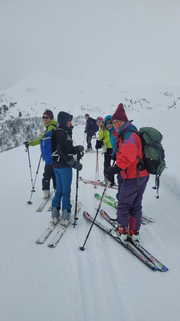 Bientôt arrivés au refuge du Nant du Beurre