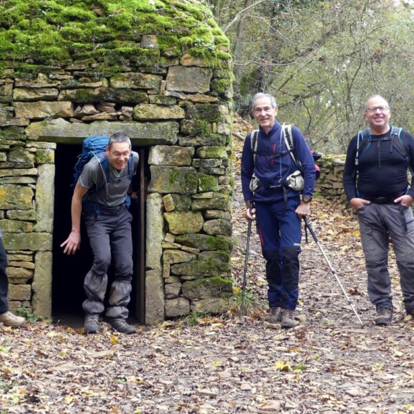 Club alpin ouest Lyonnais- Randonnée-Monts d'Or-groupe et Caborne Berger-nov 2024