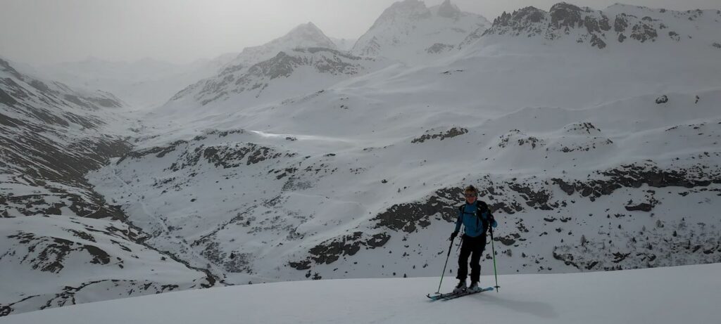 Caf Ouest lyonnais- Ski de randonnée en Vanoise- Plateau de la réchasse