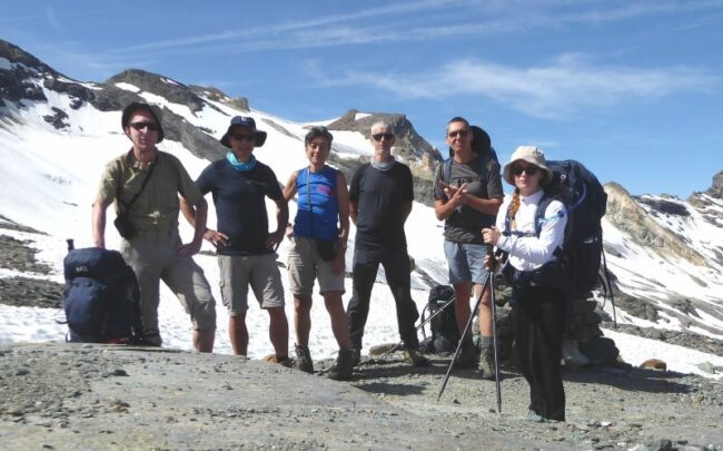 Randonnée pédestre – séjour itinérant vers le Grand Paradis-club alpin ouest lyonnais-le groupe-juillet 2026