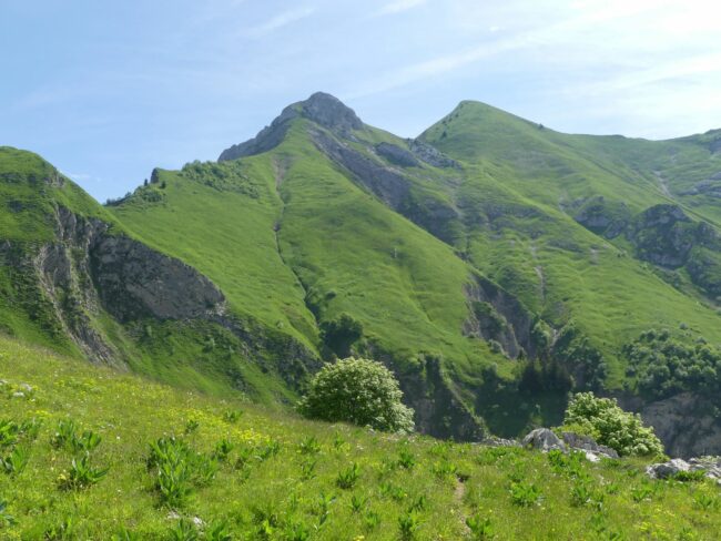 Rando-Mont de la Coche-05-juin 2023-ligne_de_crêtes_menant_au_mont_de_la_Coche-Club Alpin Ouest lyonnais