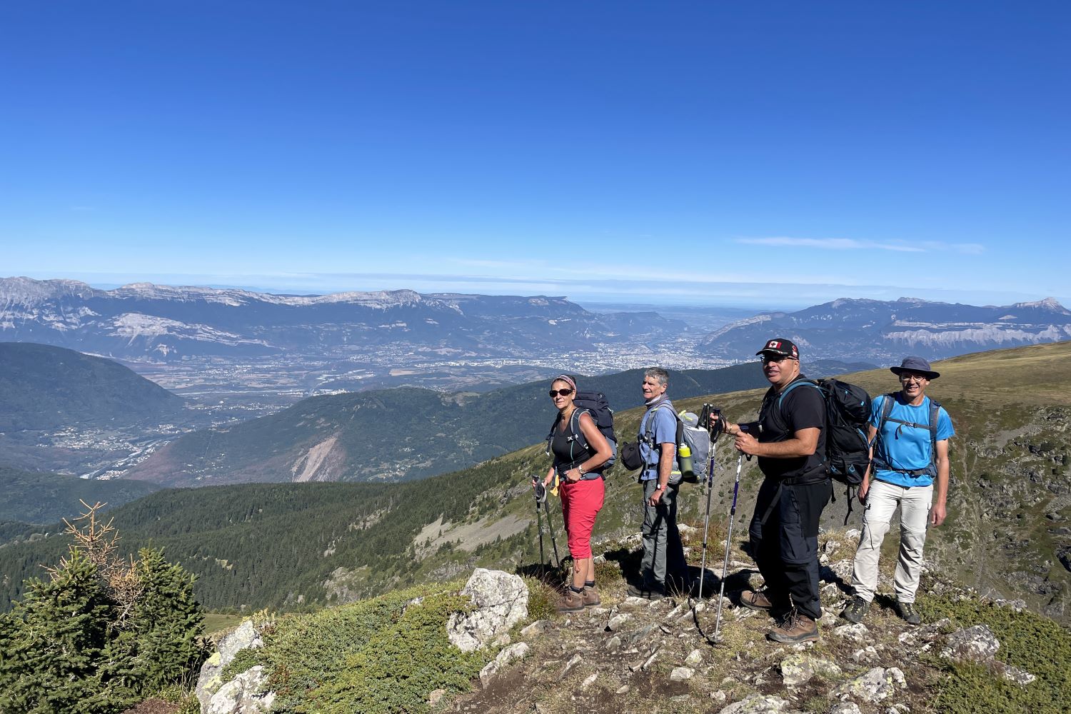 Randonnée Pédestre-Taillefer-arrête de Broufier-aout 2025-Club Alpin Ouest Lyonnais