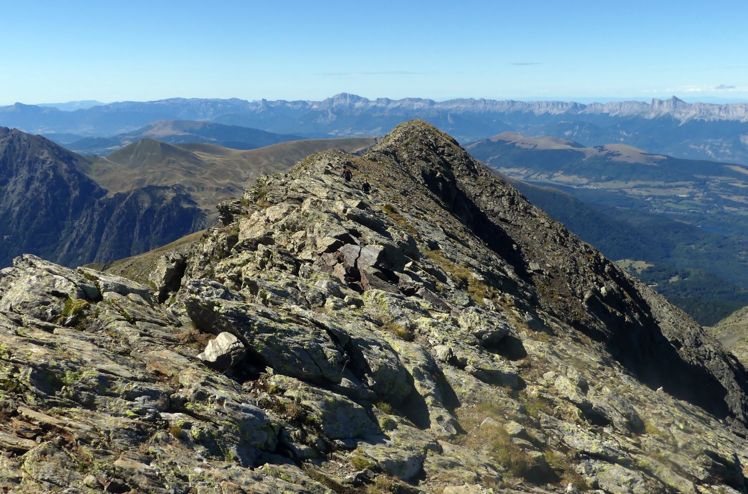 Randonnée Pédestre-Taillefer- l'arrête sommitale du Petit Taillefer-Aout 2025-Club Alpin Ouest Lyonnais