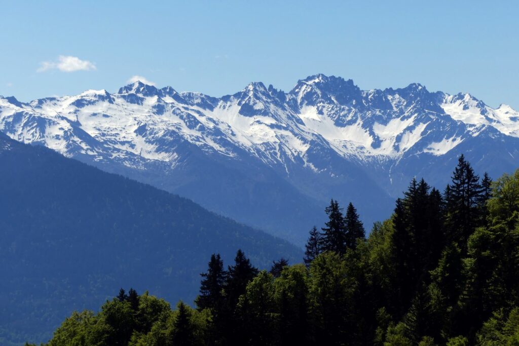 Randonnée pédestre-Beauges-Chaurionde-Vue depuis le col du Haut Four- Club alpin ouest Lyonnais