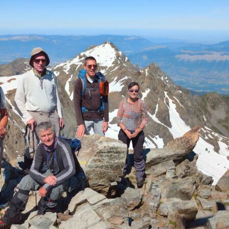 Randonnée pédestre – Belledonne- au sommet de la Croix de Belledonne-club alpin ouest lyonnais-juin 2026