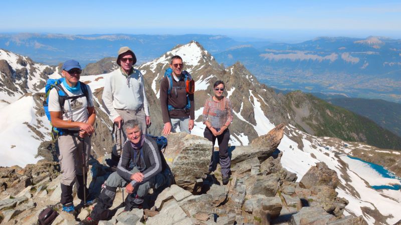 La Croix de Belledonne : une belle ascension dans une ambiance alpine.
