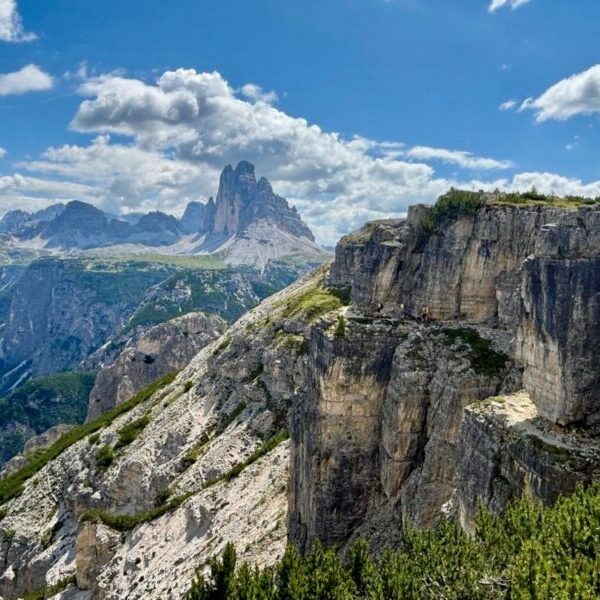 Randonnée pédestre – séjour en étoile dans les Dolomites-vue depuis la Croce Dobbiaco-club alpin ouest lyonnais-juillet 2026