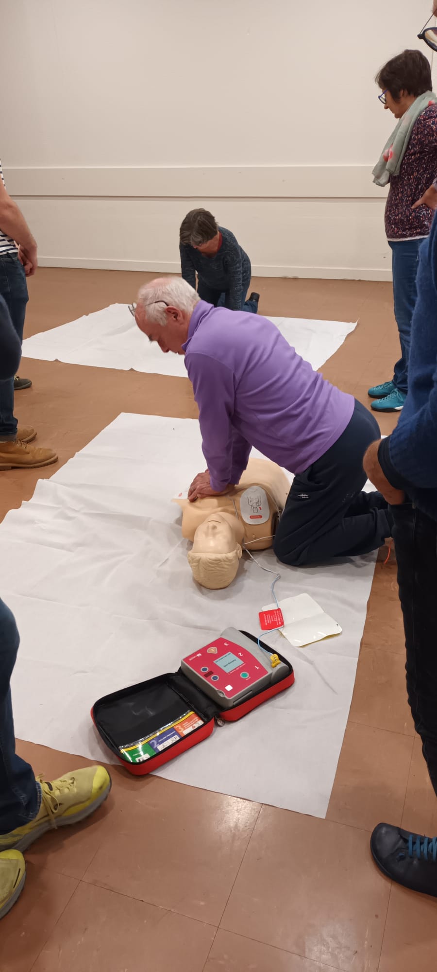 formation PSC1 CAF LYON OUEST